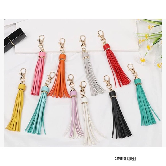 🌼🎀NEW🎀Tassels for handbags/keychains/key ring for bag/accessories/detailing - Picture 3 of 5